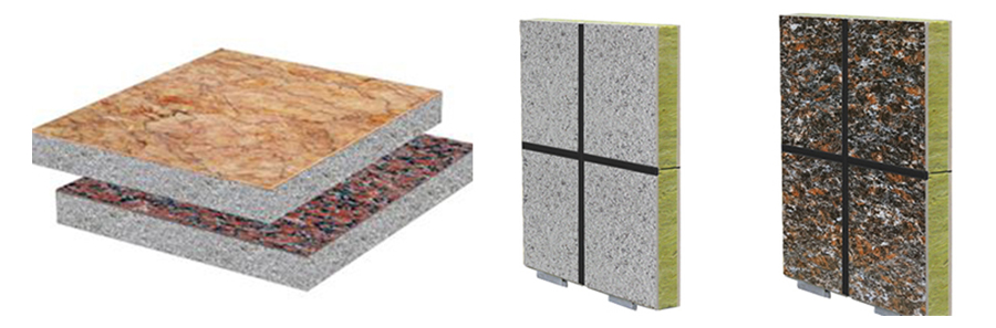 福洛斯真石材保溫裝飾一體板圖片